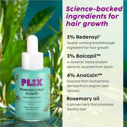 Rosemary Advanced Hair Growth Serum