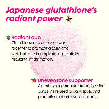 Glowy Skin Effervescent with 500mg Glutathione 6 Pack
