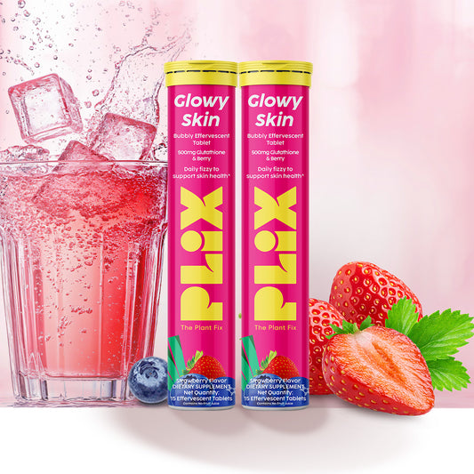 Glowy Skin Effervescent with 500mg Glutathione